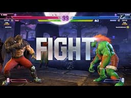 Street fighter 6 🔥 YANAI (#1 Ranked M.Bison) Vs NISHIKIN (#3 Ranked Blanka)🔥SF6 High Level Matches!