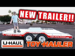 The New U-Haul Toy Hauler Trailer Has Me HYPED (Here’s Why!)