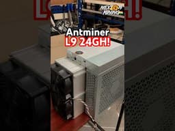 Antminer L9 24GH Overclock🔥Crypto Mining India🇮🇳 #cryptomining #antminer #bitcoinmining #vnish