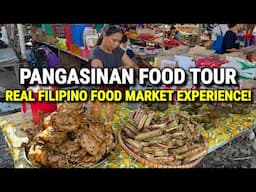 Massive Filipino Food Tour in Pangasinan – Amazing Market Day in Calasiao, Philippines!