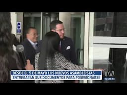 Nuevos asambleístas entregarán sus documentos para posesionarse el próximo 14 de mayo