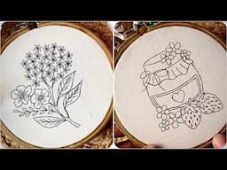 Embroidery Compilation || Embroidery Videos || Embroidery for Beginners - Let’s Explore