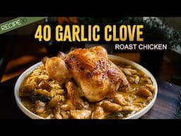 1 Pan, 40 Garlic Clove Roast Chicken