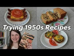 Trying 1950s RECIPES - Good Housekeeping Recipes From the 50s