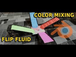 Flip Fluid Color Mixing Version 1