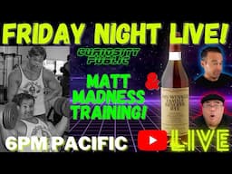 LIVE! | Van Winkle 13 Year Rye & Matt Madness Training! | Curiosity Public