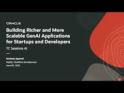 Building More Scalable GenAI Applications for Startups and Developers l TechCrunch Sessions: AI