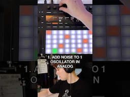 Use NOISE In Your Next Arp Synth! 🔥 #abletontips #abletonpush