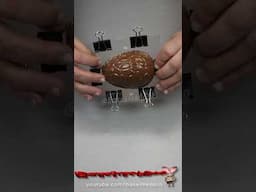 Chocolate 3D Easter Egg Tutorial #chocolate #food #tutorial