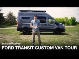 Ford Transit // FULL CUSTOM VAN TOUR