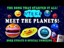 The NEW Meet the Planets 2025 - A Song About Planets & the Solar System & Unboxing - The Nirks
