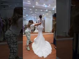 Making of Bride Priscy s dress by Veekee #beauty #sewingtutorial #content #jp2025 #shorts #diy #jp
