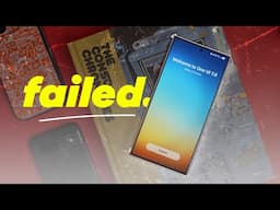 Samsung completely fumbled the One UI 7 rollout.