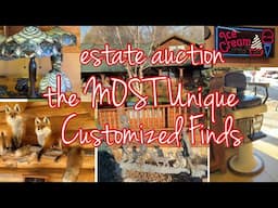 Estate Auction Finds: Customized for a Unique Style