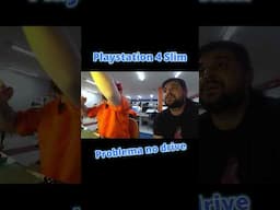 PS4 Slim com Problema no drive de discos