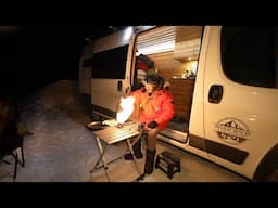 Winter Snow Camping In Alaska Van Travel And Wild Camping