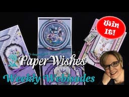 4 Card Ideas Using New Deluxe Craft Pads by Hunkydory Crafts