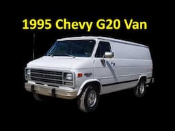 1995 Chevrolet G20 G30 Van Life Cargo 4 Conversion or Work  Live in For Sale