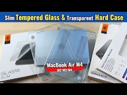 Transparent Case and Tempered Glass for MacBook Air M4/M3/M2 - Review