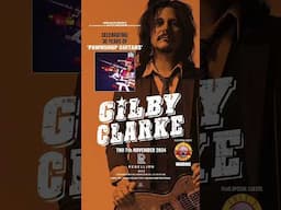 GILBY CLARKE & GUNS 2 ROSES 2024. For the first time since 2012..  MANCHESTER - BIRMINGHAM - LONDON