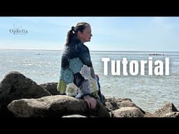 Crochet A Shawl Tutorial // The Onyx Shawl // Ophelia Talks Crochet Tutorial