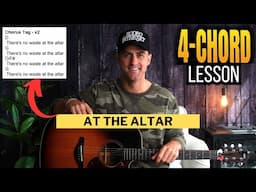 At The Altar || ELEVATION RHYTHM, Tiffany Hudson, Abbie Gamboa  - Acoustic Guitar Lesson & Tutorial