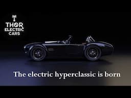 Introducing our first NEW electric classic car - the Thor Rebel.