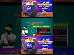 After Effects Basics in 60 Seconds | Tamil Tutorial Shorts