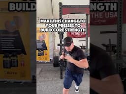 One Arm Cable Press for More Core Strength