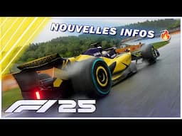 F1 25 NOUVELLES INFOS CARRIÈRE MY TEAM ! 🔥