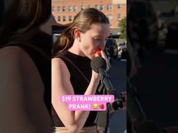 Can people tell the difference between the viral $19 strawberry & normal grocery store strawberries?