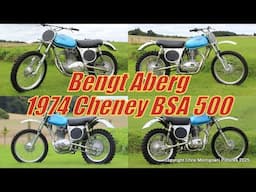 Stewart Roden's 1974 Bengt Aberg Cheney BSA 500