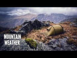 Solo Camping in the Mountains with Rain and Winds | Hilleberg Nammatj 2 Storm Camp