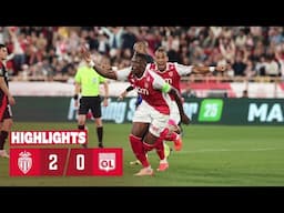 AS Monaco 2-0 OL - Les buts du match 🔥