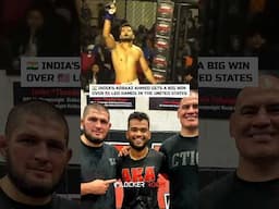 Indian MMA fighter Arbaaz Ahmed with a huge win in the US