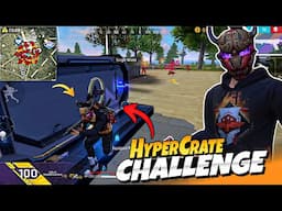 HYPERCRATE GUN CHALLENGE 🤯 Solo VS Squad Rank 🔥 Last Me Kya Ho Gya 😭 - Neel Gaming