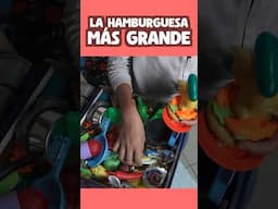 Cocino la HAMBURGUESA MAS GRANDE del Mundo