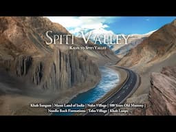 This Road to SPITI VALLEY Will Blow Your Mind | Unreal Himalayan Beauty!