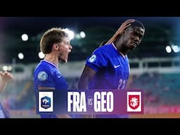 Résumé : la VICTOIRE des Bleuets dans un scénario FOU face à la Géorgie