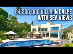 Inside €4.2 Million Luxury Villa in Calpe | International Property Tour
