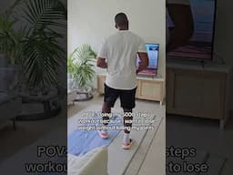POV: Doing 5000 steps to lose weight