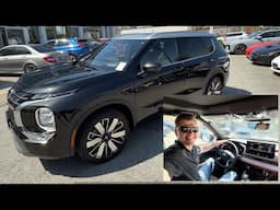 2025 Mitsubishi Outlander GT-P - Silver roof an Black diamond - real life walkaround!