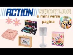 Action shoplog & mini verse pagina