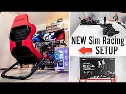 Ultimate SimRacing Rig Transformation with Asetek Pedals & Steering