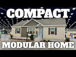 It's 2 STORY but SMALLER! This modular home is very APPEALING! Prefab House Tour