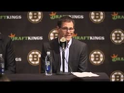 Bruins BIZARRE End of Season Press Conference (Full)