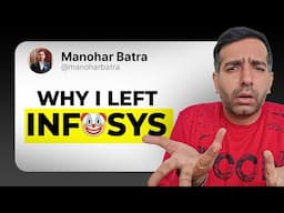 Why i left Infosys? Toxic culture | No Growth | Fake Promises
