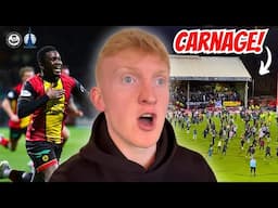 PITCH INVASION as Thistle RUIN Falkirk Title Party! 🤯