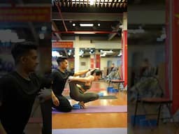Ashtanga Power: Advanced Variation Yogi Dandasana Pose  #YogaDandasana #YogiStaffPose #AshtangaYoga