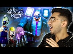 FINALLY ESCAPED THE HORROR ICE CREAM FACTORY | ICE SCREAM 8 HORROR GAMEPLAY #2